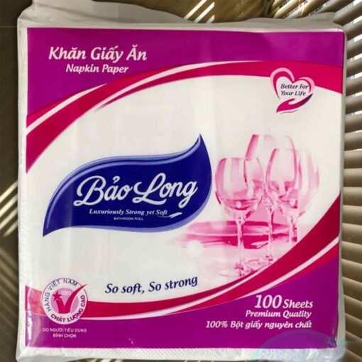 Khăn giấy vuông cao cấp