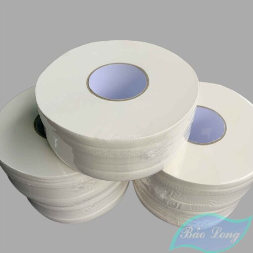 giấy vệ sinh cuộn lớn Bảo Long -3