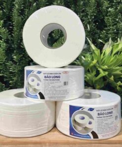 Giấy Vệ Sinh Cuộn Lớn 2 Lớp
